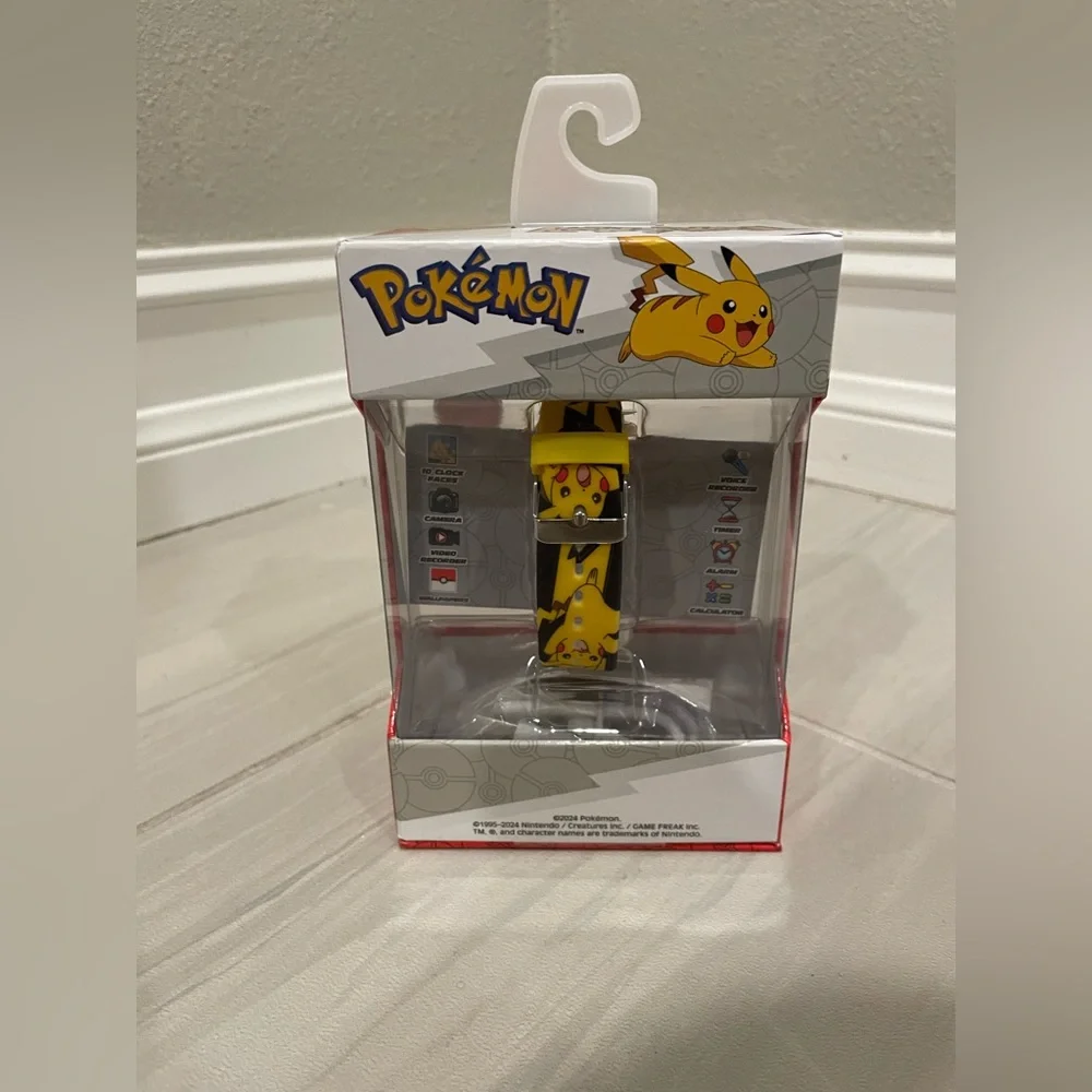 Pokemon Pikachu Smart Watch - Yellow - Picture 2 of 9